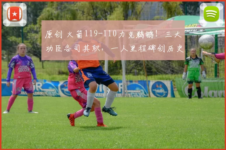 原创 火箭119-110力克鹈鹕！三大功臣各司其职，一人里程碑创历史